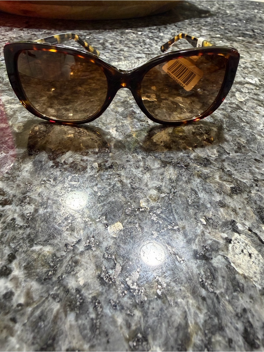 Tory Burch Tortoiseshell Cat-Eye Sunglasses - Brown Lenses